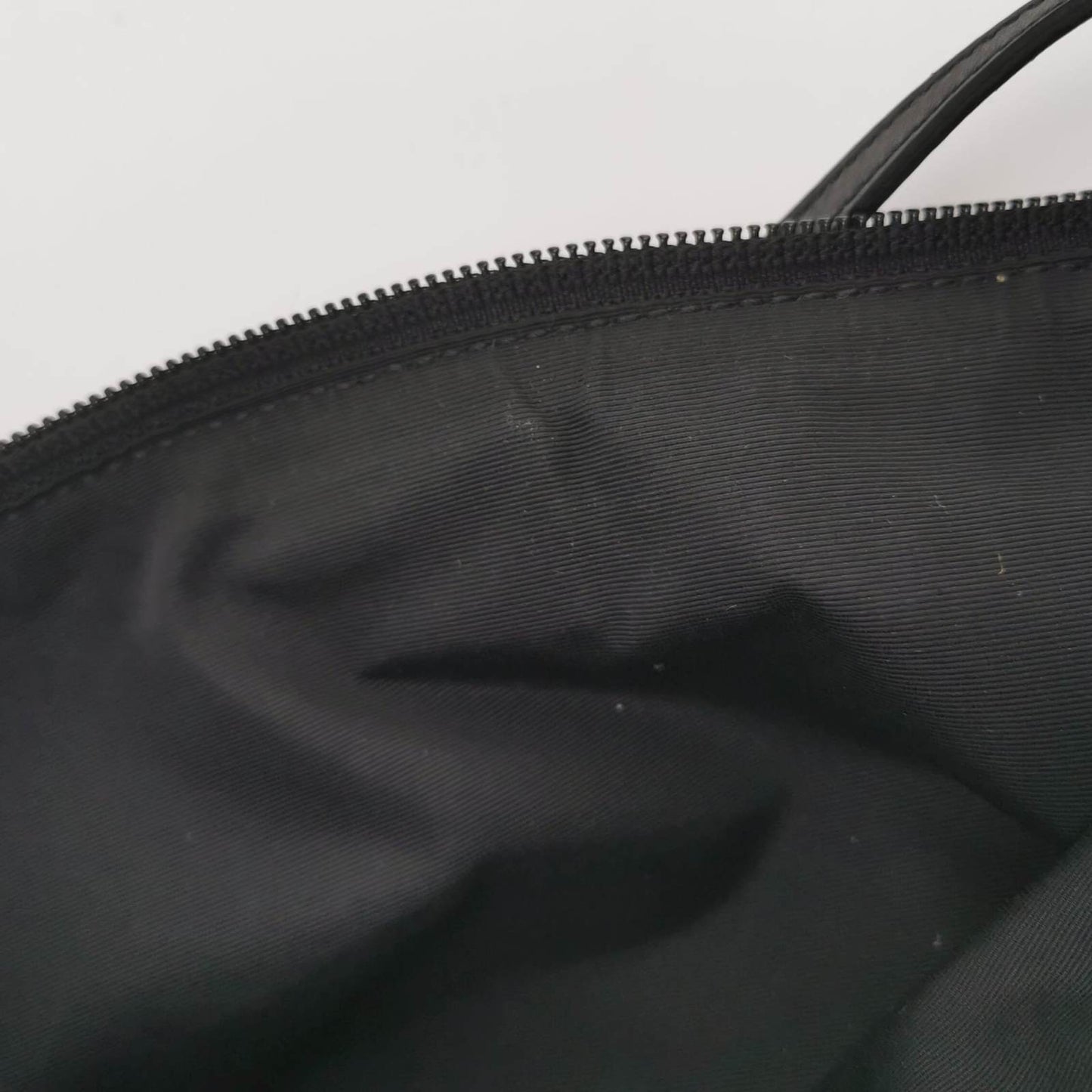 Gucci Monogram Denim Canvas Baguette Mini Bag