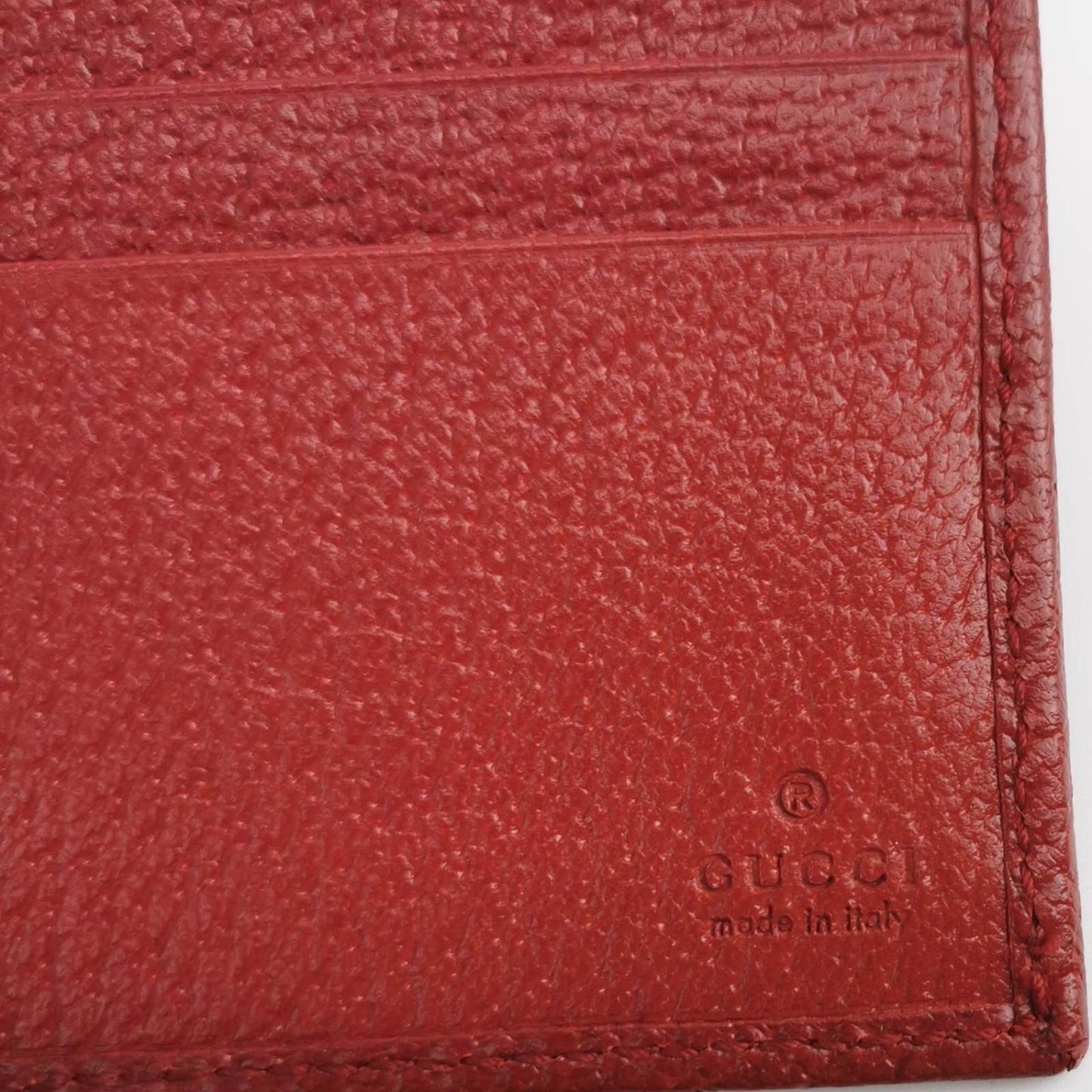 GUCCI 100 CENTENNIAL COTTON AND LEATHER WALLET