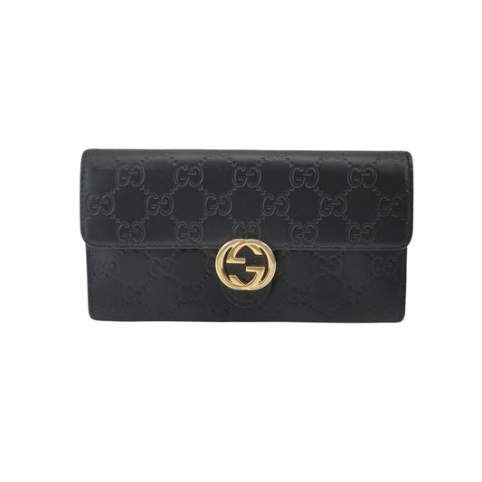Guccissima Icon Long Wallet